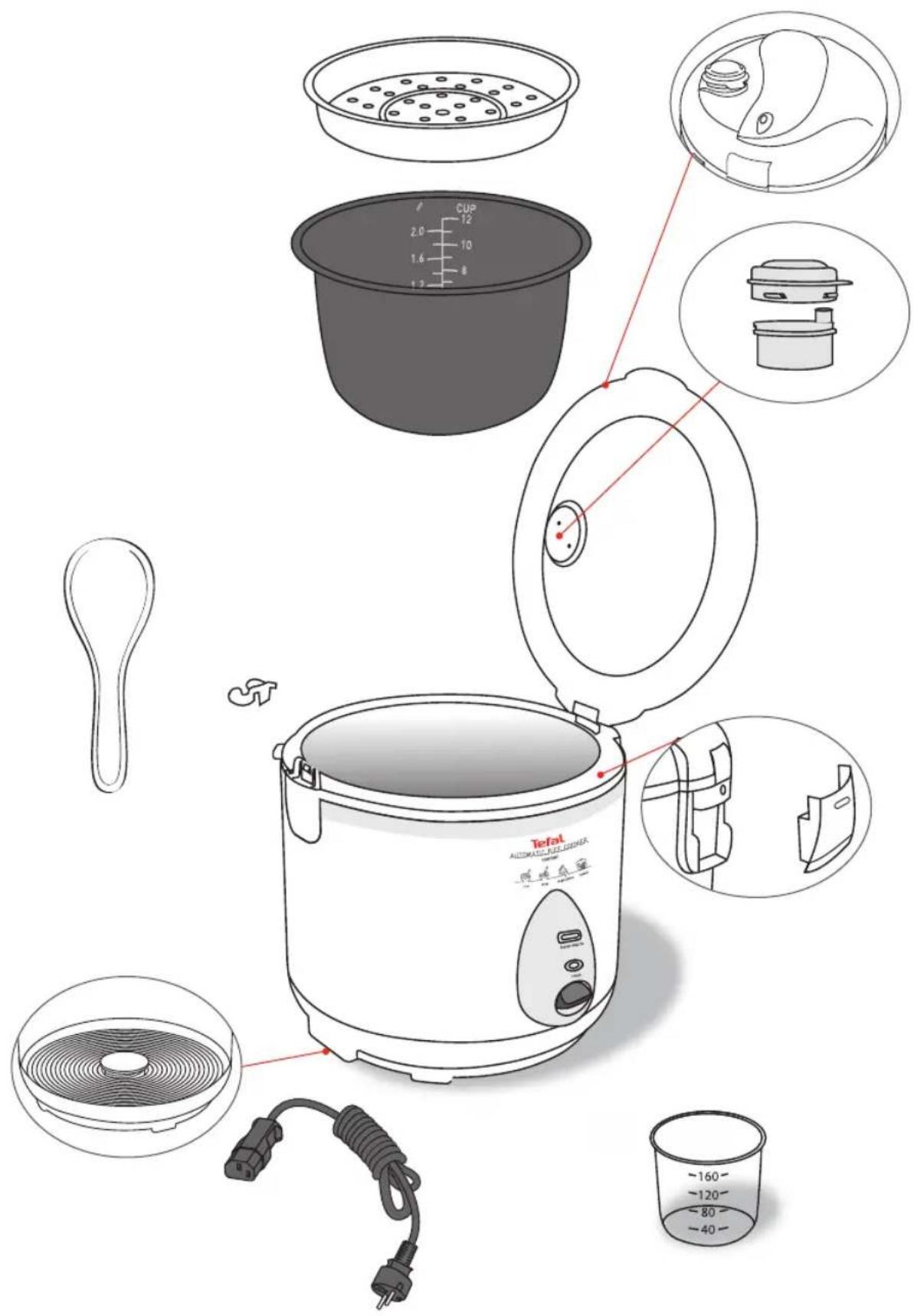 TEFAL Comfort RK400630 - COMFORT - 2