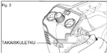 Aerotec Mobilpack 2 - ILMALETKUN KIINNITTÄMINEN KOMPRESSORIIN - 1