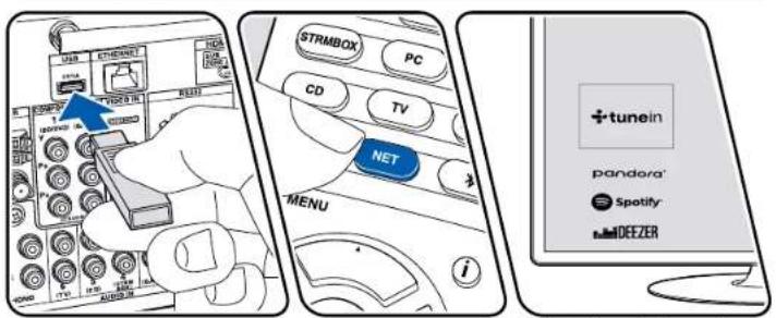 ONKYO TXRZ730 - Commandes de base - 2