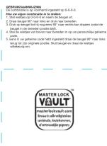 Master Lock 4696EURDBLK - 4