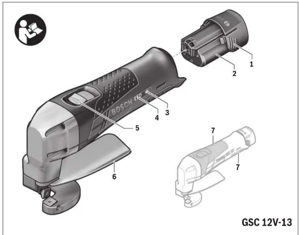 BOSCH GSC 10.8VLI Professional - 1