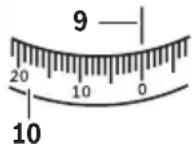 BOSCH GOL 32 D Professional - Meranie uhlov - 2
