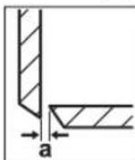 BOSCH GSC 7516 Professional - Atstumo tarpe piliu a nustatymas - 1