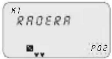 ABB D1 Plus 24 - 2-6 Radera ett program (snabbmetod) - 2