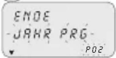 ABB D1 Plus 110 - Einstellen des JAHRESPROGRAMMS - 2
