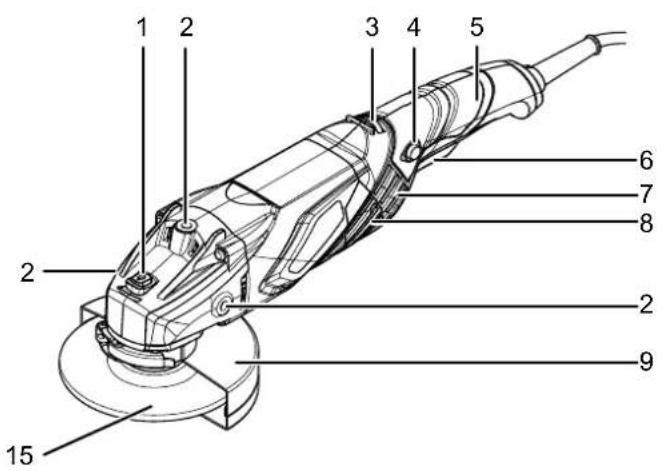 TROTEC PAGS 10125 - Description de l'appareil - 1