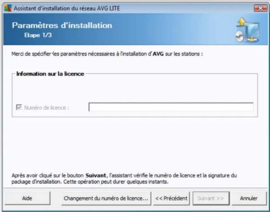 AVG Internet Security Business Edition 2014 - Paramètres d'installation - 1