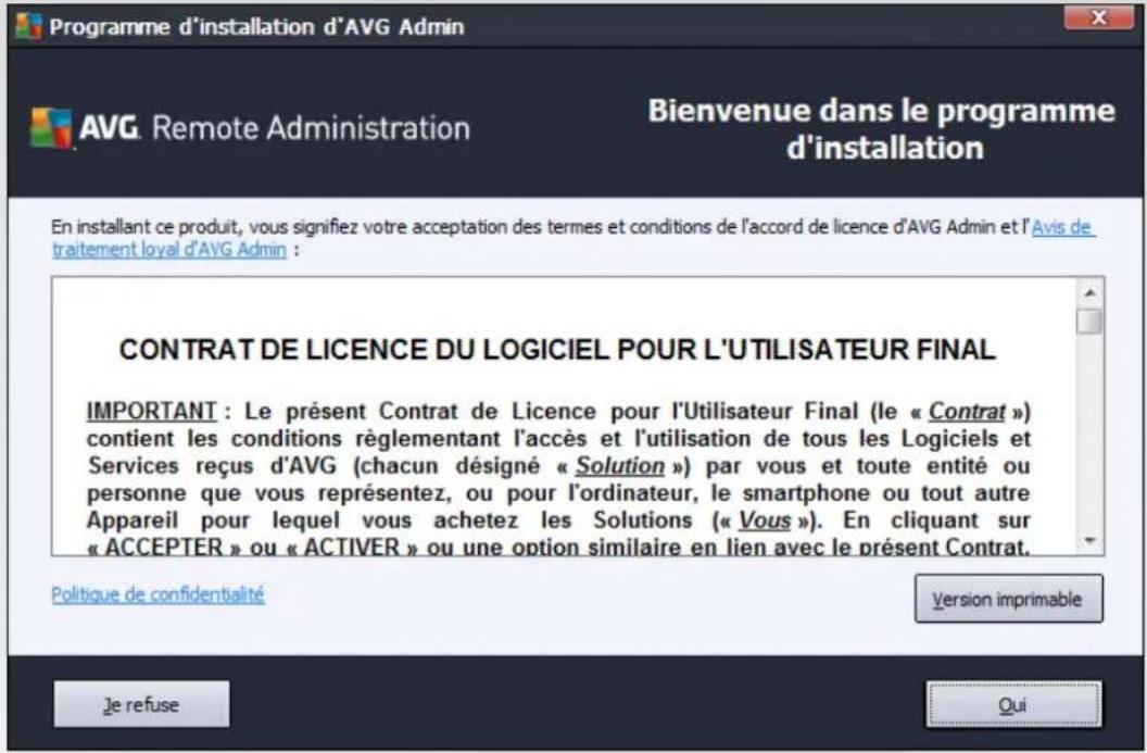 AVG Internet Security Business Edition 2014 - Fenêtre de bienvenue - 1