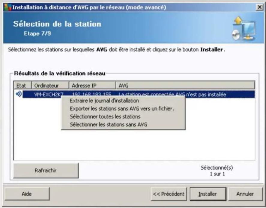 AVG Internet Security Business Edition 2014 - Importation des stations à partir d'un fichier - 1