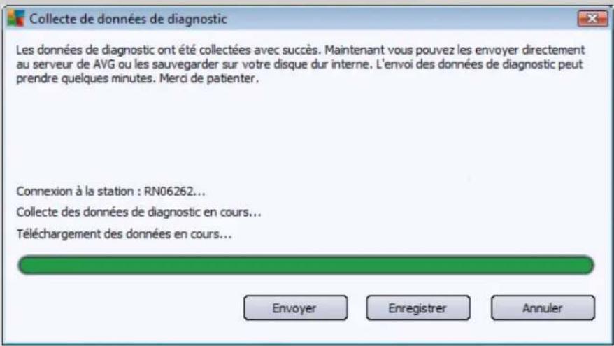 AVG Internet Security Business Edition 2014 - • Statistiques de la station : - 2