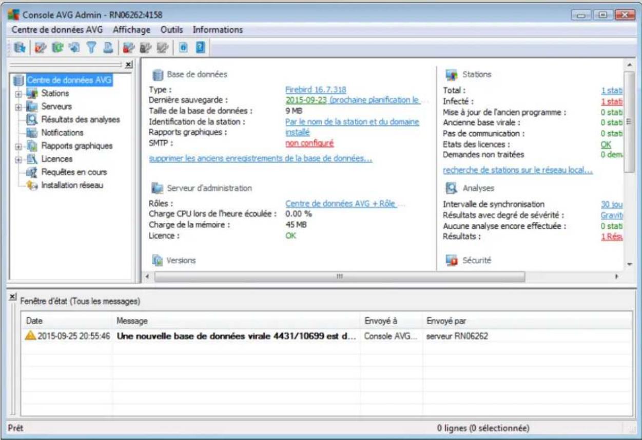 AVG Internet Security Business Edition 2014 - Arborescence de navigation - 1