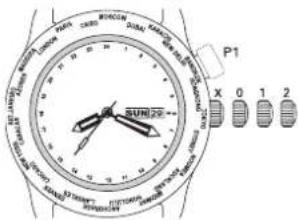 Ball Trainmaster NM3080DLJSL - World Time - 1