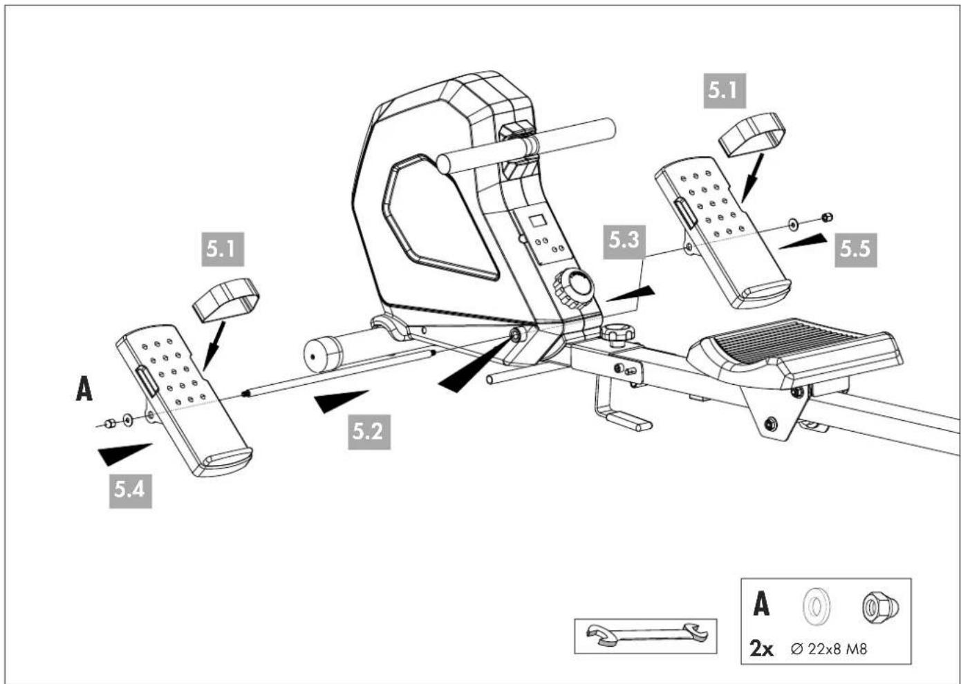 KETTLER Situs Rower 3+ - Checkliste (Packungsinhalt) - 8
