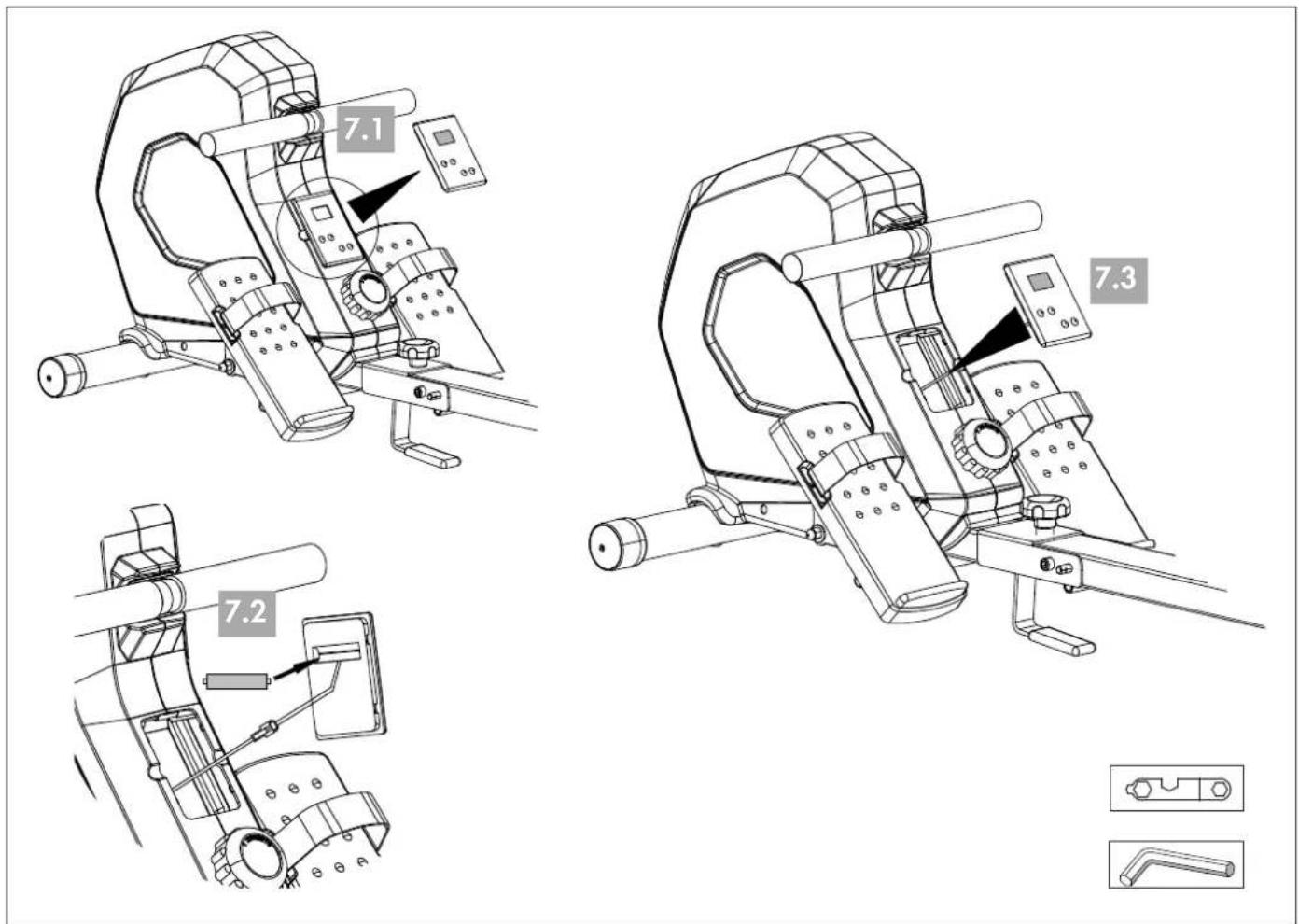 KETTLER Situs Rower 3+ - Checkliste (Packungsinhalt) - 10