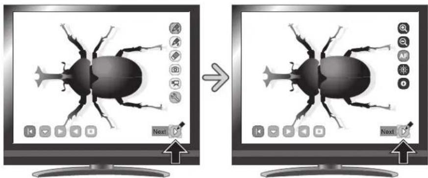 Elmo P10HD - Description du menu - 2