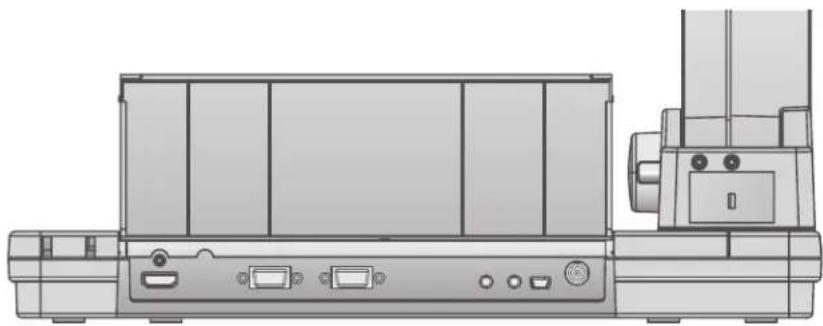 Elmo P10HD - Connexion du cable video - 1