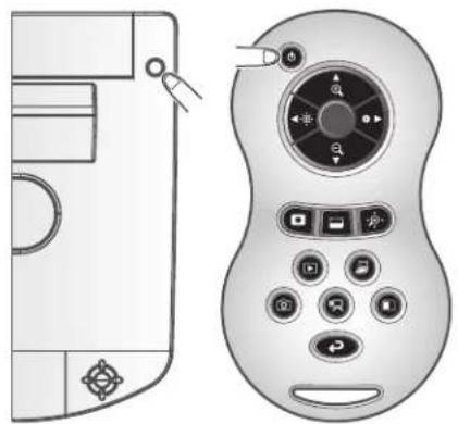 Elmo P10HD - se sous/hors tension - 1