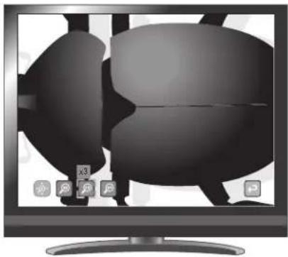 Elmo P10HD - Réglages du zoom numérique - 1