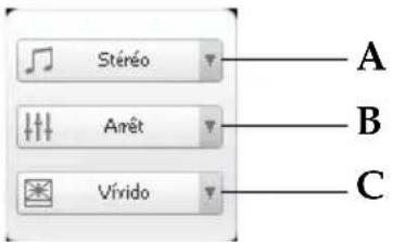 CYBERLINK PowerDVD Ultra - Pavé options A/V - 1