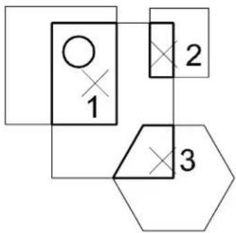 Bentley MicroStation V8 - Patterning disjointed regions - 1