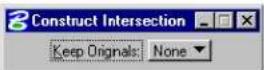 Bentley MicroStation V8 - Construct Intersection - 3