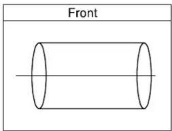 Bentley MicroStation V8 - To place a cylinder graphically (no constraints) - 7