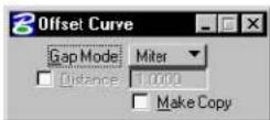 Bentley MicroStation V8 - Offset Curve - 3