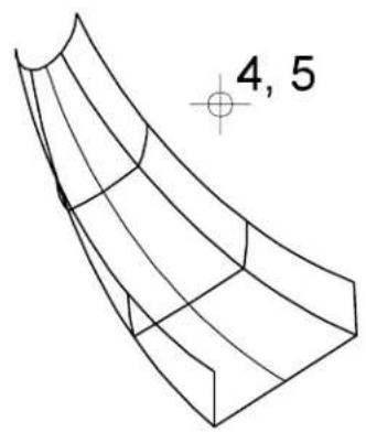 Bentley MicroStation V8 - To construct a B-spline surface by skin - 2