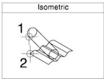 Bentley MicroStation V8 - To trim two elements to their common intersection - 1