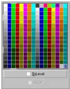 Bentley MicroStation V8 - To set the Active Color from the Attributes tool box - 1