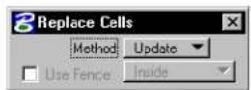 Bentley MicroStation V8 - Replace Cells - 3