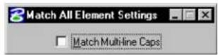 Bentley MicroStation V8 - Match All Element Settings - 3