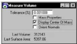 Bentley MicroStation V8 - Measure Volume - 3