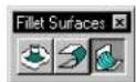 Bentley MicroStation V8 - Blend Surface Between Rail Curves - 2