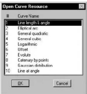 Bentley MicroStation V8 - General Procedure — To place a pre-defined curve - 2