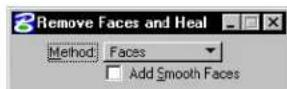 Bentley MicroStation V8 - Remove Faces and Heal - 3