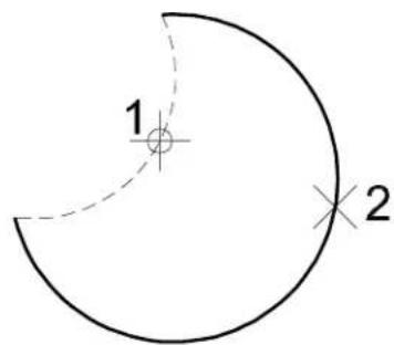 Bentley MicroStation V8 - To modify an arc's radius - 1