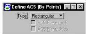 Bentley MicroStation V8 - Define ACS (By Points) - 3