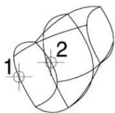 Bentley MicroStation V8 - To stitch two surfaces together - 1