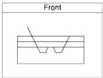 Bentley MicroStation V8 - To create a cut in a solid using an element as the profile - 7