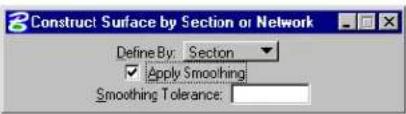 Bentley MicroStation V8 - Construct Surface by Section or Network - 3