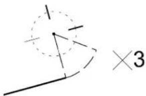 Bentley MicroStation V8 - To define an arc segment tangent to the previous segment - 4