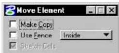 Bentley MicroStation V8 - Move Element - 3