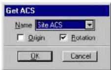 Bentley MicroStation V8 - To recall a saved drawing plane coordinate system - 1