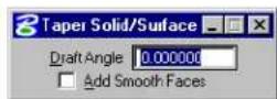 Bentley MicroStation V8 - Taper Solid - 3