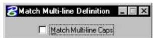 Bentley MicroStation V8 - Match Multi-line Definition - 3