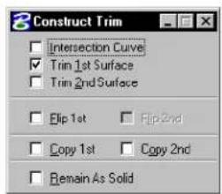 Bentley MicroStation V8 - Construct Trim - 3
