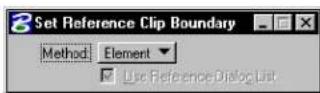 Bentley MicroStation V8 - Set Reference Clip Boundary - 3