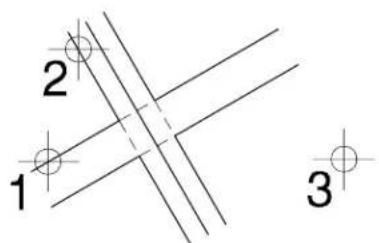 Bentley MicroStation V8 - To construct an open cross joint - 1