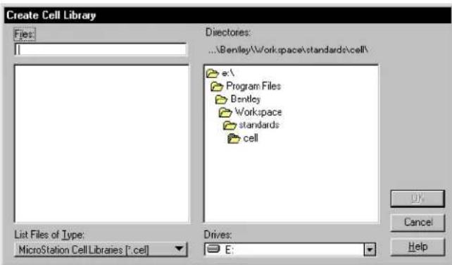 Bentley MicroStation V8 - To create and attach a cell library - 1
